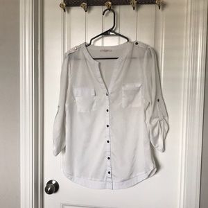 White button up